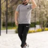 ست تیشرت شلوار مردانه Nike مدل OLES (طوسی)